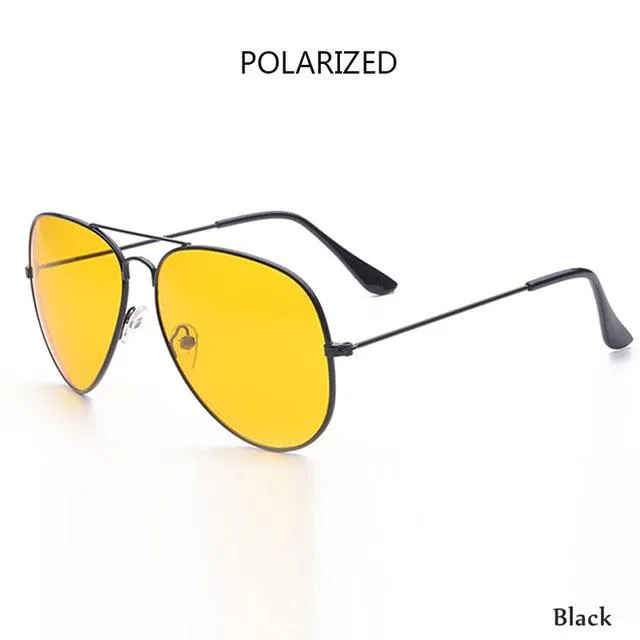 WISH CLUB 2018 Polarized Glasses Men's Sunglasses Car Drivers Night Vision Goggles Anti-Glare Sun glasses Women Driving Glasses