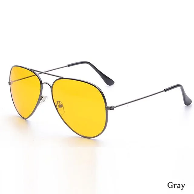 WISH CLUB 2018 Polarized Glasses Men's Sunglasses Car Drivers Night Vision Goggles Anti-Glare Sun glasses Women Driving Glasses